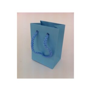 BUSTA CARTA LUCIDA CELESTE 10X12