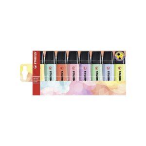 EVIDENZIATORI STABILO PASTEL 8PZ ASSORT