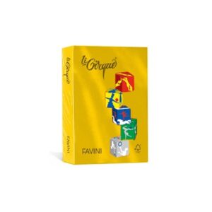 RISMA A4 FAVINI 80GR GIALLO 500FF