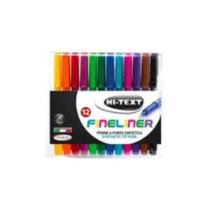 FINELINER PENNA 1MM BUSTA ASS.12PZ