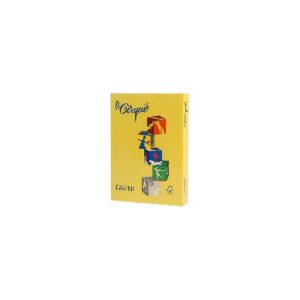 CARTONCINO A4 FAVINI 160GR GIALLO 250FF