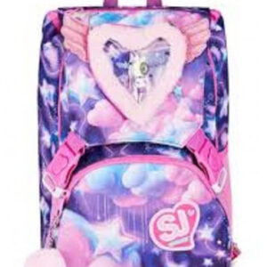 ZAINO SJ GANG SDOPPIABILE FLUFFY PINK GIRL'26