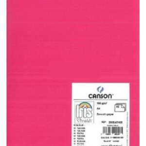 CARTONCINO A4 185GR FUXIA 50PZ