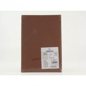 CARTONCINO A4 185GR MARRONE 50PZ