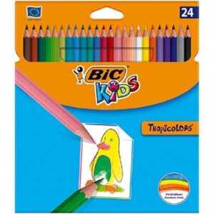 PASTELLI BIC TROPICOLOR DA 24