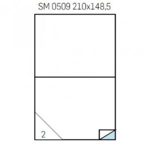 ETICHETTE ADESIVE A4 210X148.5