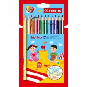 PASTELLI MAXI STABILO TRIO DA 12PZ