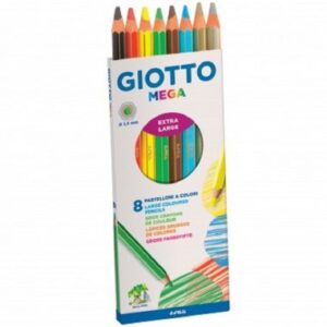 PASTELLI GIOTTO MEGA DA 8
