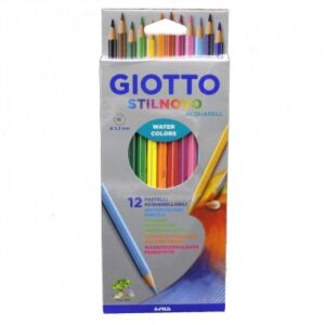 PASTELLI GIOTTO ACQUARELLABILE DA 12