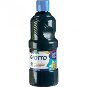TEMPERA ACRILICA GIOTTO NERO 24 500ML