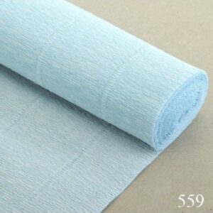 ROTOLI C/CRESPA CELESTE 180GR CONF.5PZ