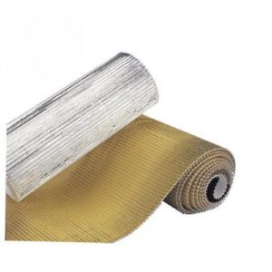CARTONCINO ONDULATO ORO 50X70