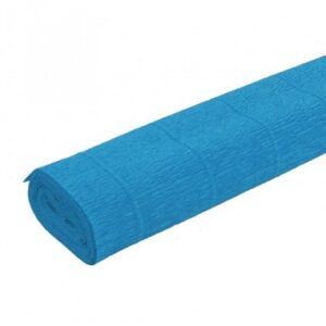 CARTA CRESPA AZZURRO CONF.10PZ