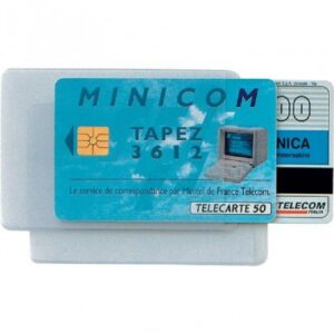 PORTA/CARD TRASP.A 2 50PZ