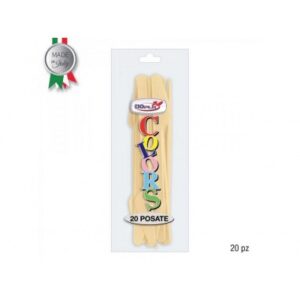 COLTELLI PLAST.CREMA CONF.20PZ