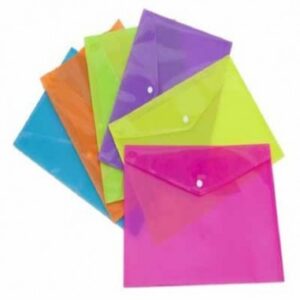 BUSTE CON BOTTONE A5 CONFEZIONE DA 5pz.