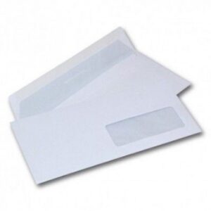 BUSTE BIANCO 11X23+STRIP+FIN.150PZ