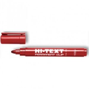 MARKER HI-TEXT ROSSO 641PB(TONDA)