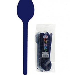 CUCCHIAI PLAST.BLU 20PZ