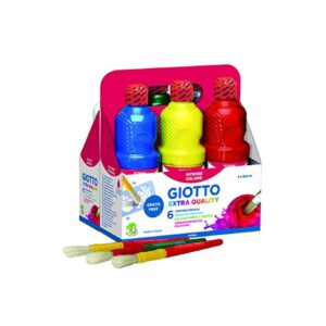 TEMPERA GIOTTO POINT 500ML KIT 6PZ