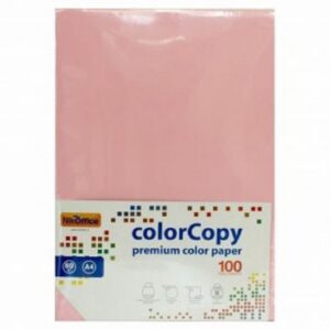 CARTA A4 80GR ROSA CONF.100PZ