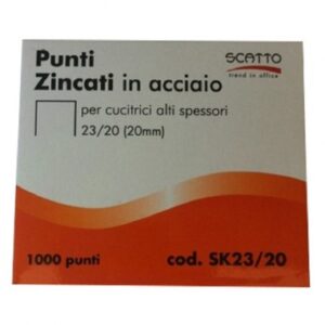 PUNTI Per SPILLATRICE SCATTO 23/20
