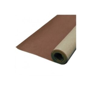 ROTOLO CARTA VELLUTATA ADES.MARRONE 50X2MT