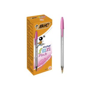 PENNA BIC CRISTAL FUN ROSA