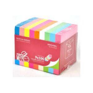 MEMO MISTER COLORATI 76X76 100FF