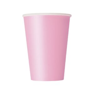 BICCHIERI CARTA ROSA 10PZ