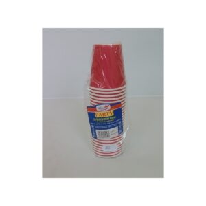 BICCHIERINI CAFFE' CARTA ROSSO 25PZ