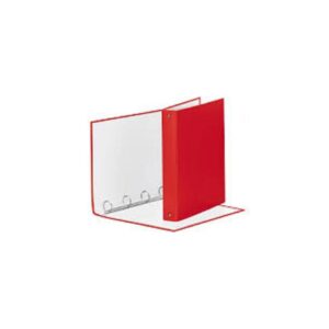 CARTELLA CON ANELLI A4 ROSSO