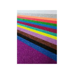 GOMMA EVA GLITTERATA ADESIVA 4FF