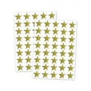 STELLE ADESIVE ORO 27X27 6PZ