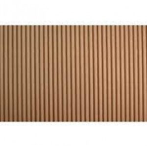 CARTONCINO ONDULATO AVANA 50X70