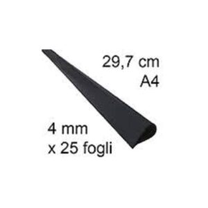DORSETTI NERO 4MM 100PZ