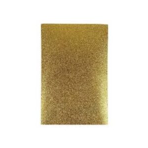CARTA GLITTERATA A4 ORO 10FF
