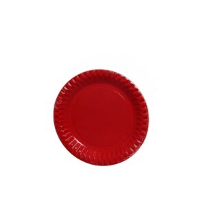 PIATTI CARTA PIANI ROSSO 10PZ