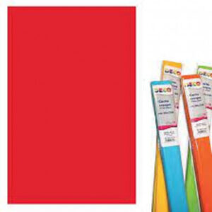 CARTA CRESPA ROSSO CONF.10PZ