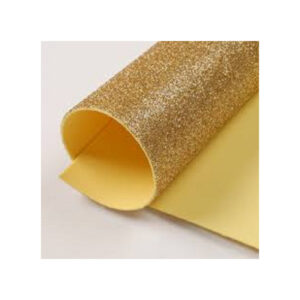 GOMMA EVA GLITTER ORO 40X60