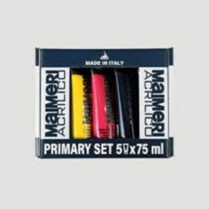 SET TUBO ACRILICO 75ML 5PZ