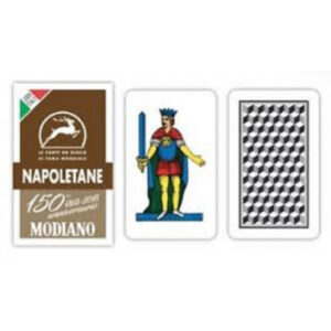CARTE DA GIOCO NAPOLETANE MARRONE