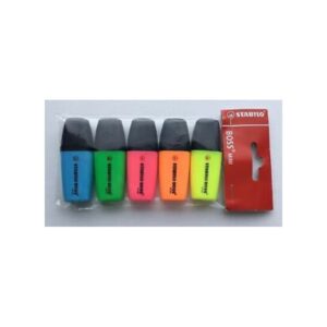 EVIDENZIATORE STABILO MINI ASSORT.5PZ