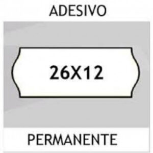 ROTOLI PREZZATRICE 26X12 BIANCO
