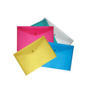 BUSTE CON BOTTONE A4 COLORATE CONF.12PZ