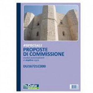 BLOCCO COPIA COMMISSIONI A4 2 COPIE